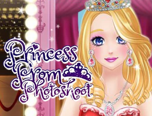 free online games - Princess Prom Photoshoot