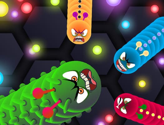 free online games - Angry Worms
