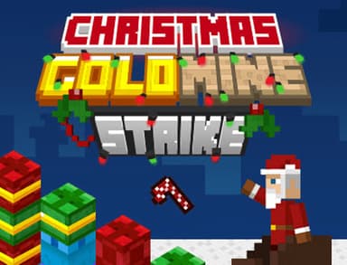 free online games - Gold Mine Strike Christmas