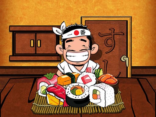 free online games - Sushi Matching