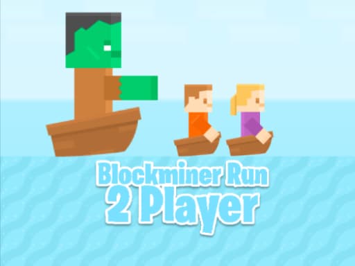 free online games - Blockminer Run Two Player