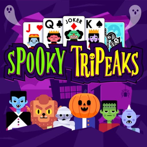 free online games - Spooky Tripeaks