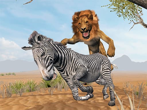 free online games - Lion King Simulator Wildlife Animal Hunting