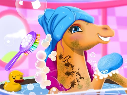 free online games - Fairy Pony Caring Adventure
