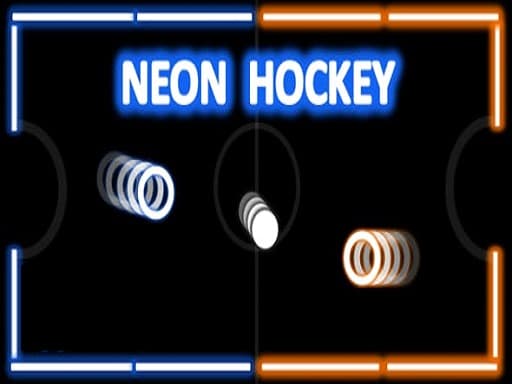 free online games - Neon Hockey