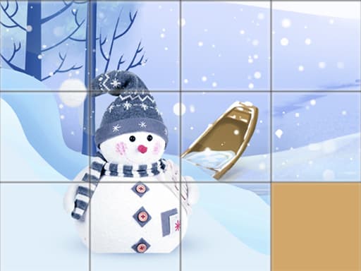 free online games - Christmas Slide Puzzle