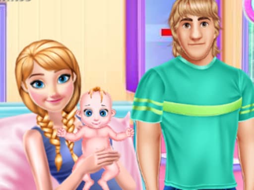 free online games - Pregnant Anna And Baby Care
