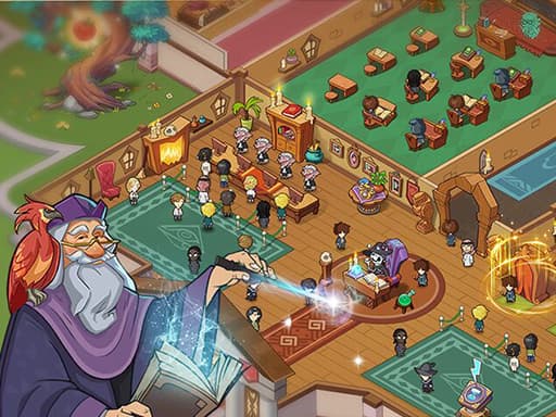 free online games - Wizard School