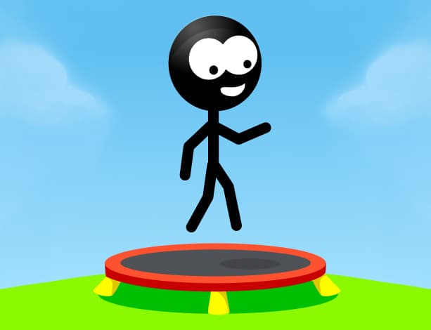 free online games - Trampoline Stickman