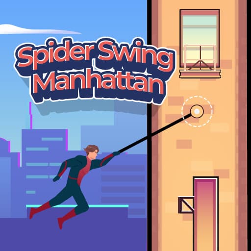 free online games - Spider Swing Manhattan