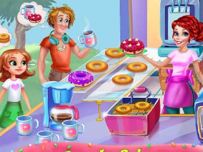 free online games - Donuts Bakery