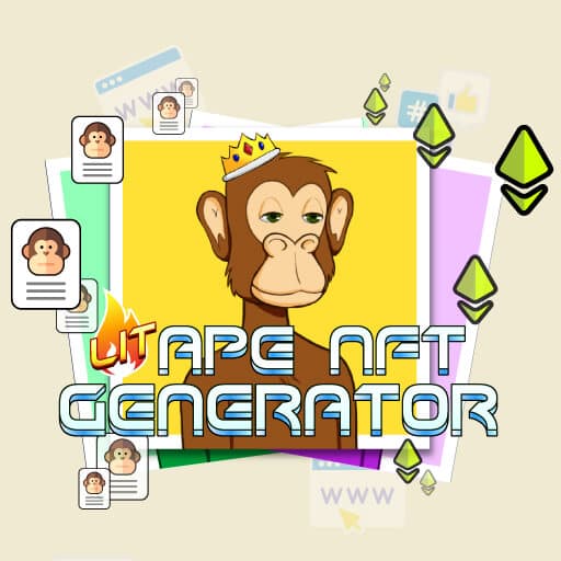 free online games - Lit Ape NFT Generator