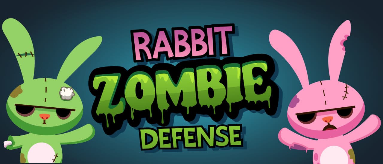 free online games - Rabbit Zombie Defense