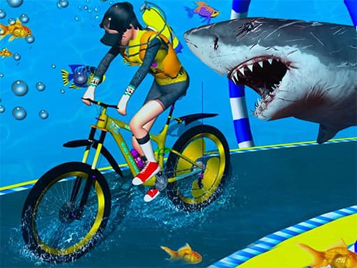 free online games - Underwater Cycling Adventure