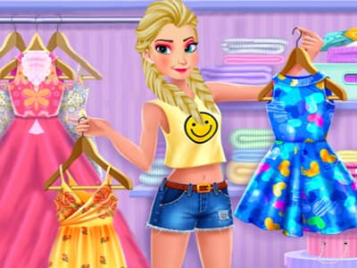 free online games - Ice Princess Fashion Day