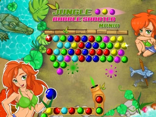 free online games - Jungle Bubble Shooter Mania