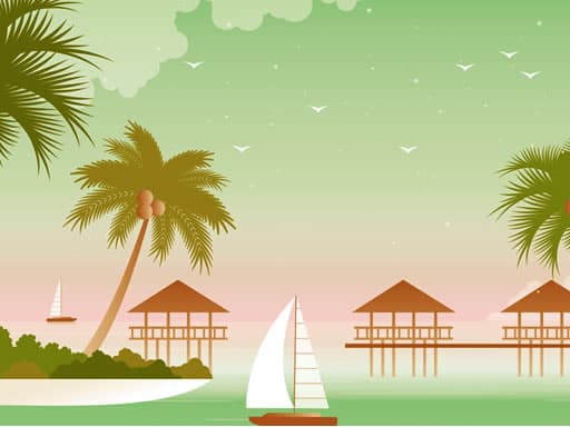 free online games - Tropical Paradise Difference