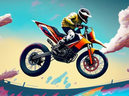 free online games - Bike jump
