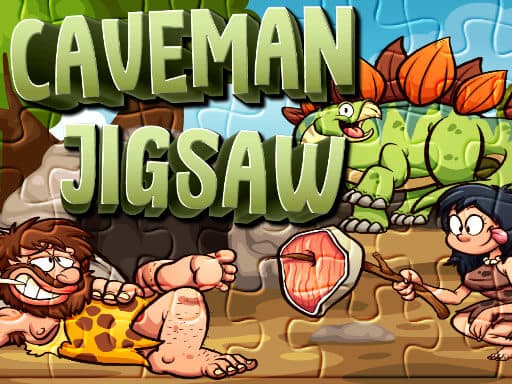 free online games - Caveman Jigsaw
