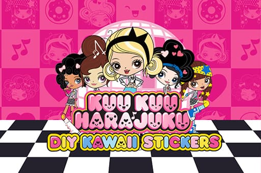free online games - Kuu Kuu Harajuku Stickers