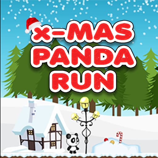 free online games - Xmas Panda Run