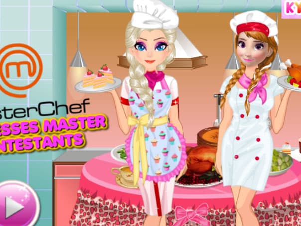 free online games - Princesses Masterchef Contestants