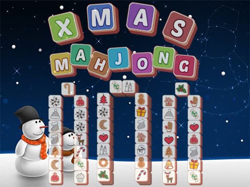 free online games - Xmas Mahjong Tiles 2023