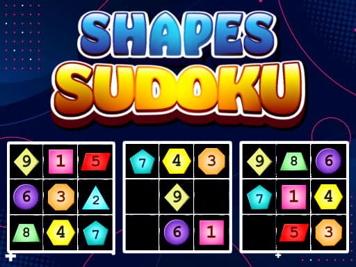 free online games - Shapes Sudoku