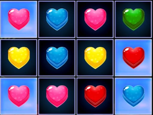 free online games - Hearts Match 3