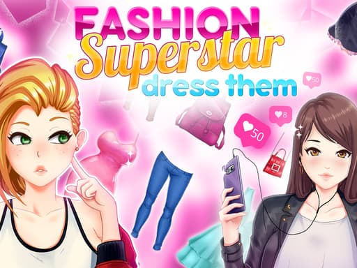 free online games - Fashion Superstar Dress Them