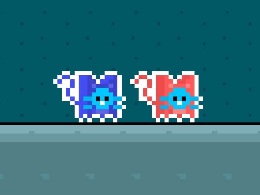 free online games - Red and Blue Cats
