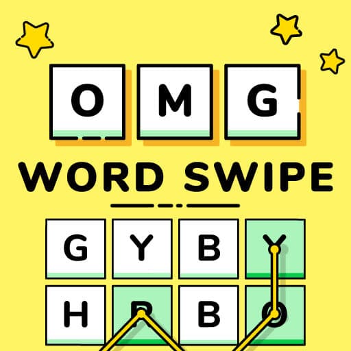 free online games - OMG Word Swipe