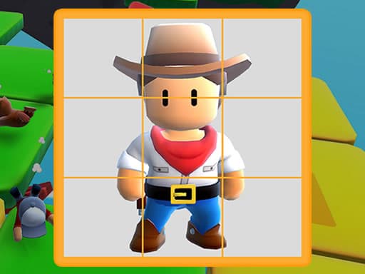 free online games - Stumble Boys Sliding Puzzle