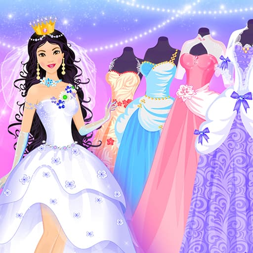 free online games - Princess Wedding Dress Up Game