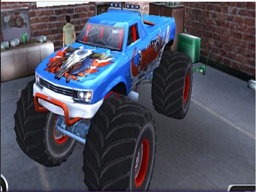 free online games - Monster Truck Stunt Adventure