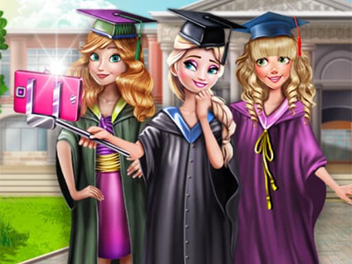 free online games - BFFs Graduation Selfie