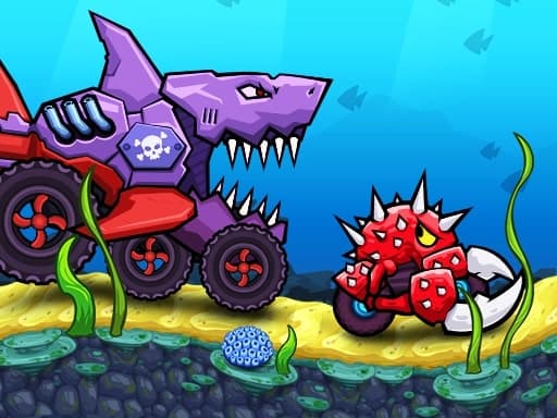 free online games - Car Eats Car Underwater Adventure