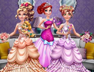 free online games - Princesses Homecoming Party