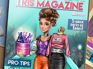 free online games - Tris Fashion Cover Dress Up