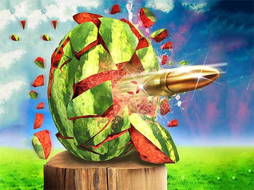 free online games - Watermelon Shooting 3D