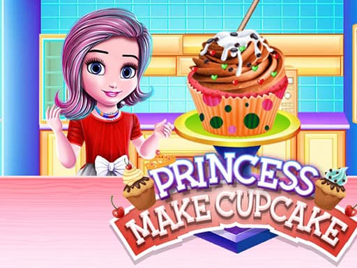 free online games - Princess Make Cup Cake