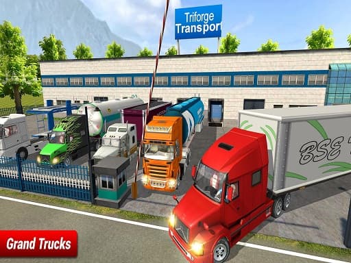 free online games - Ultimate Off Road Cargo Truck Trailer Simulator