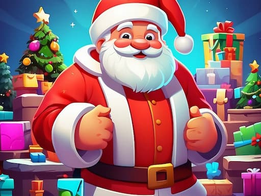 free online games - Idle Santa Factory