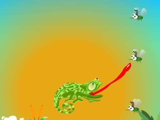 free online games - Chameleon Want Eat