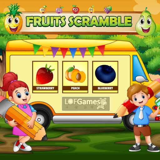 free online games - Fruits Scramble