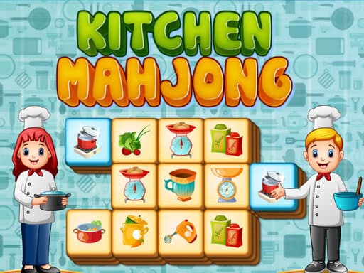 free online games - Kitchen Mahjong