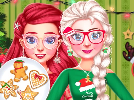 free online games - Bff Christmas Cookie Challenge