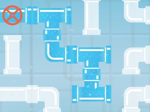 free online games - Pipes Flood Puzzle