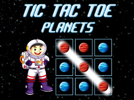 free online games - Tic Tac Toe Planets