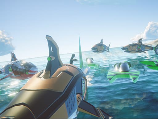 free online games - Shark Ships